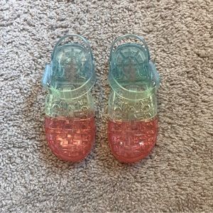 Oshkosh Rainbow Jelly Toddler Sandals